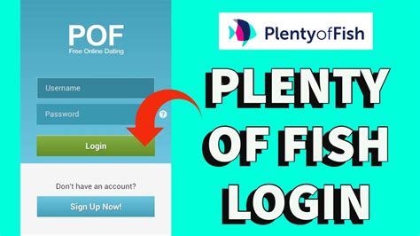 pof com plenty of fish sign in